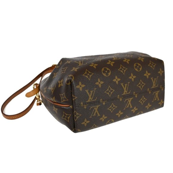 Auth LOUIS VUITTON Turenne PM 2Way Hand Bag Monogram Leather Brown - Picture 13 of 16